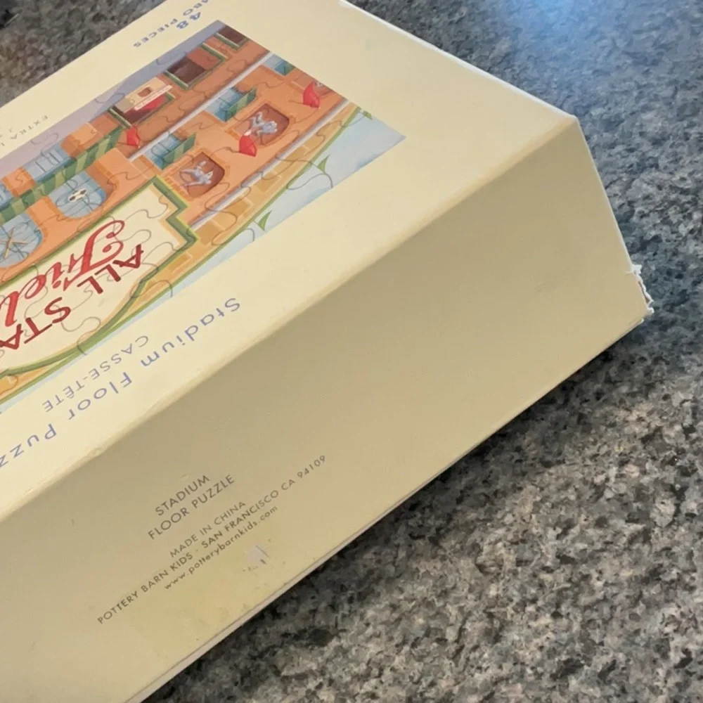 Pottery Barn All Star Field sports floor puzzle